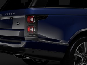 range rover vogue l405 2018 3D Modell