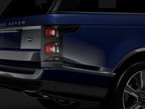 range rover vogue l405 2018 3D Model