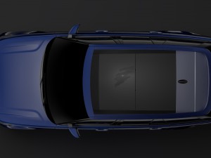 range rover vogue l405 2018 3D Modell