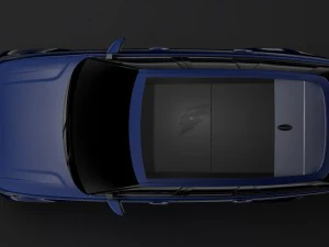range rover vogue l405 2018 3D Model