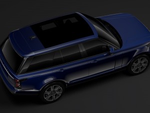 range rover vogue l405 2018 3D Modell