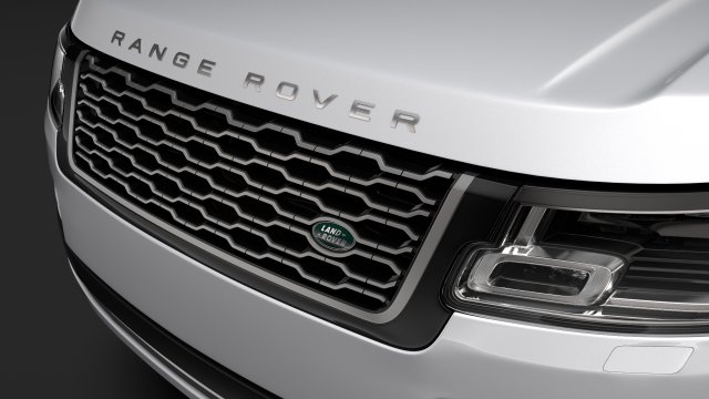 range rover vogue se l405 2018 3D 모델 .c4d .max .obj .3ds .fbx .stl .blend 