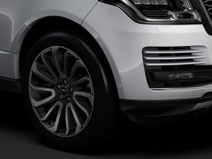 range rover vogue se l405 2018 3D 모델