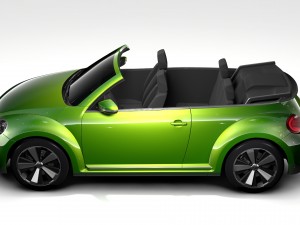 vw beetle convertible turbo 2018 Modelo 3D