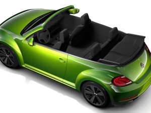 vw beetle convertible turbo 2018 Modelo 3D