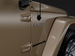 jeep wrangler chief jk 2017 Modelo 3D