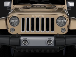 jeep wrangler chief jk 2017 Modelo 3D