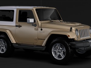 jeep wrangler chief jk 2017 Modelo 3D
