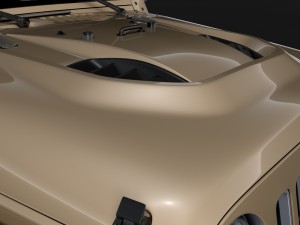 jeep wrangler chief jk 2017 Modelo 3D