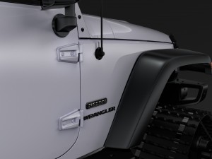 jeep wrangler crawler rubicon recon jk 2017 3D Model