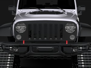 jeep wrangler crawler rubicon recon jk 2017 3D Model