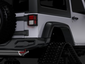 jeep wrangler crawler rubicon recon jk 2017 3D Model