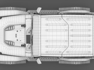 jeep wrangler crawler rubicon recon jk 2017 3D Model