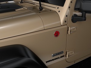 jeep wrangler rubicon recon jk 2017 Modello 3D