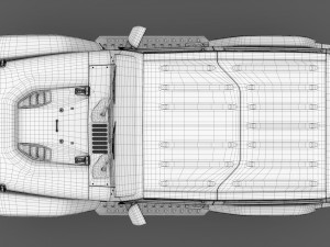 jeep wrangler rubicon recon jk 2017 Modello 3D