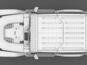 jeep wrangler rubicon recon jk 2017 3D Model