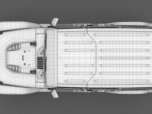 jeep wrangler unlimited chief jk 2017 3D Model