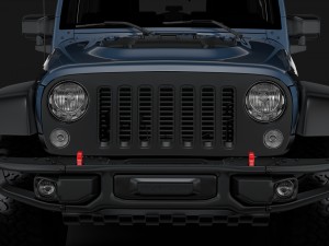 jeep wrangler unlimited rubicon recon jk 2017 Modelo 3D