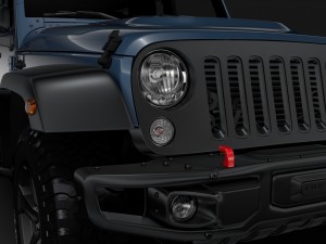 jeep wrangler unlimited rubicon recon jk 2017 Modelo 3D