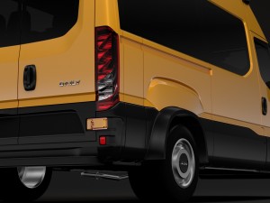 iveco daily minibus l2h2 2014-2016 3D Model