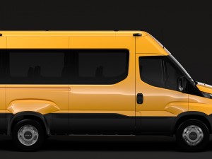 iveco daily minibus l2h2 2014-2016 3D Model