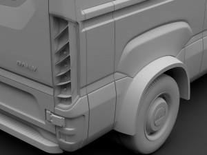 iveco daily minibus l2h2 2014-2016 3D Model