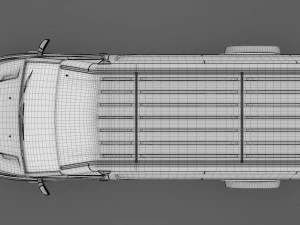 iveco daily minibus l2h2 2014-2016 3D Model