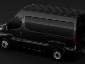 iveco daily minibus l2h2 2017 Modelo 3D