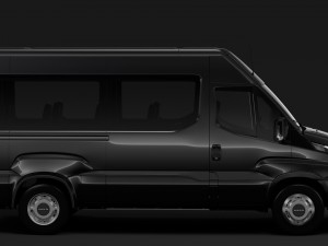 iveco daily minibus l2h2 2017 Modelo 3D