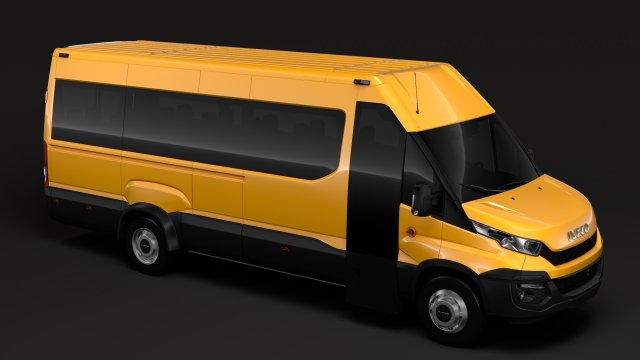 iveco daily tourus l4h2 2014 2016 Model 3D .c4d .max .obj .3ds .fbx .stl .blend 