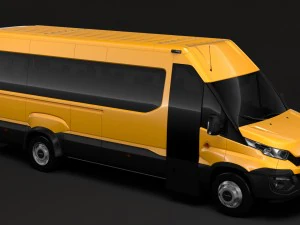 Iveco Daily Tourus l4h2 2014 2016 3D Модель