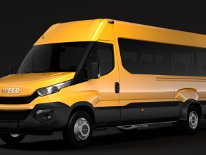 iveco daily tourus l4h2 2014 2016 Model 3D