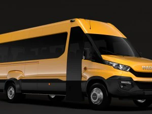 iveco daily tourus l4h2 2014 2016 3D Model