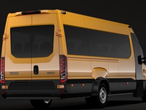 iveco daily tourus l4h2 2014 2016 Model 3D