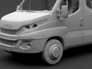 iveco daily tourus l4h2 2014 2016 Model 3D
