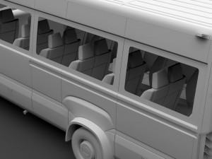iveco daily tourus l4h2 2014 2016 Model 3D