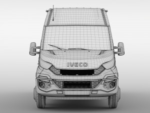 iveco daily tourus l4h2 2014 2016 Model 3D