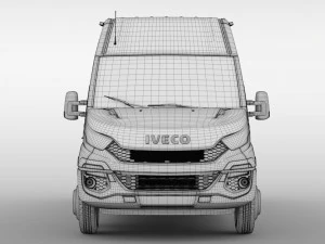 iveco daily tourus l4h2 2014 2016 3D Model