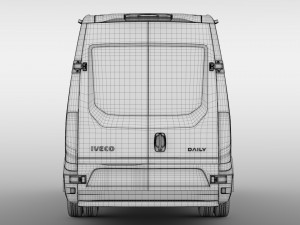 iveco daily tourus l4h2 2014 2016 Model 3D