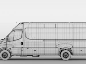iveco daily tourus l4h2 2014 2016 3D Model