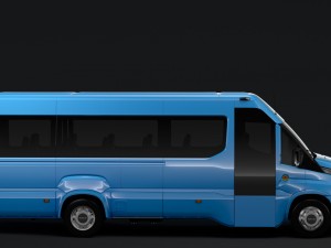 iveco daily tourus l4h2 2017 3D Model