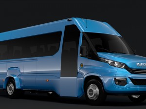 iveco daily tourus l4h2 2017 Model 3D