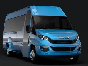 iveco daily tourus l4h2 2017 3D Model