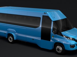 iveco daily tourus l4h2 2017 Model 3D