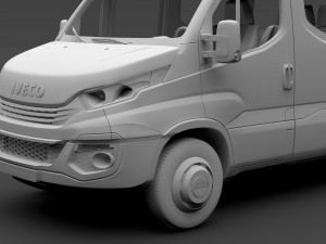 iveco daily tourus l4h2 2017 Model 3D