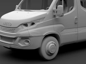 iveco daily tourus l4h2 2017 3D Model