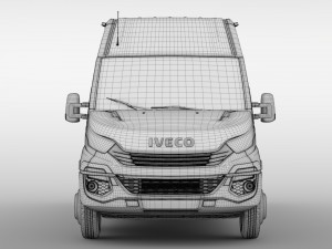 iveco daily tourus l4h2 2017 Model 3D