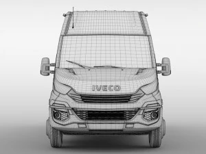 iveco daily tourus l4h2 2017 3D Model