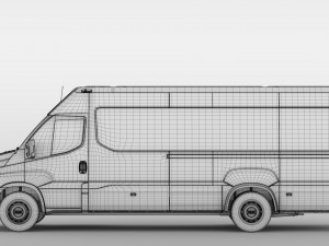 iveco daily tourus l4h2 2017 Model 3D