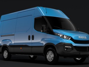 iveco daily van l2h2 2014-2016 Modelo 3D